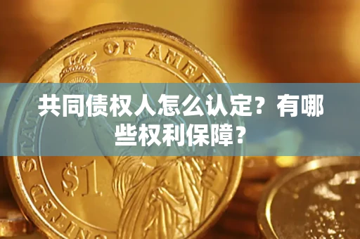 北京共同债权人怎么认定？有哪些权利保障？