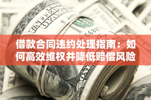 北京借款合同违约处理指南：如何高效维权并降低赔偿风险？