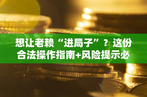 北京想让老赖“进局子”？这份合法操作指南+风险提示必须看！